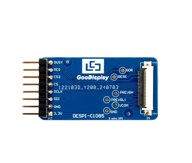 10.85 inch E-Paper HAT Adapter Board DESPI-C1085-1