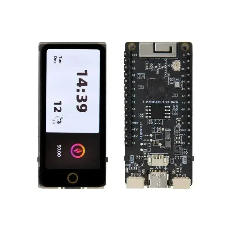 LILYGO T-Display S3 AMOLED, 1,91 Zoll Touch-Versionen verfügbar und Kamera