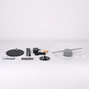 OpenELAB Tisch 3D LED Holografischer Lüfter Display 256 LED Perlen-7