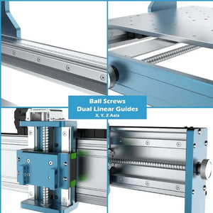 3030 PROVer MAX Desktop CNC-Fräse mit Linearführung und Kugelgewindetrieb-3