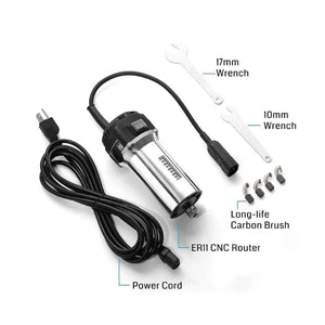 710W CNC-Spindelmotor Trimmer Router 65mm Durchmesser 6 Variabel-4