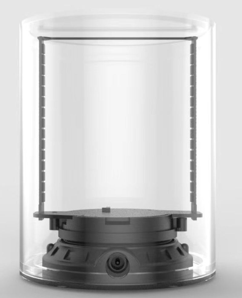 OpenELAB Säulenförmiger 3D LED Holografischer Ventilator 360° Anzeige 160 LED Perlen-1