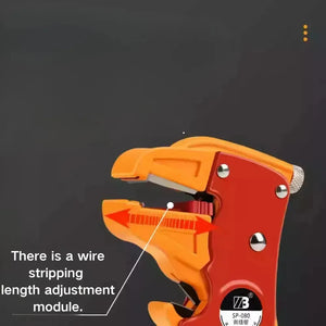 Quick Strip Wire Stripper, 2-in-1 verstellbarer automatischer Abisolierer und Cutter-3