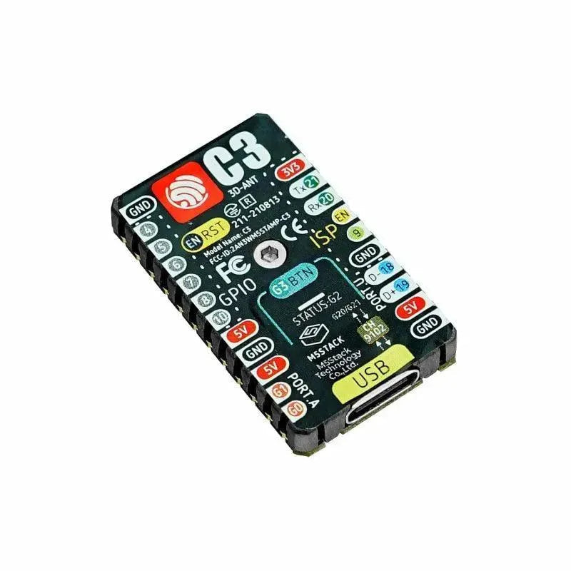 M5Stamp C3 Mate mit Stiftleisten-1