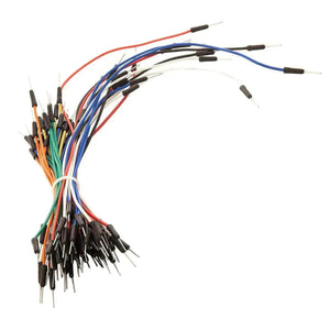 65 Stück Jumper Wire Cable Jumper für Breadboard, Plugboard