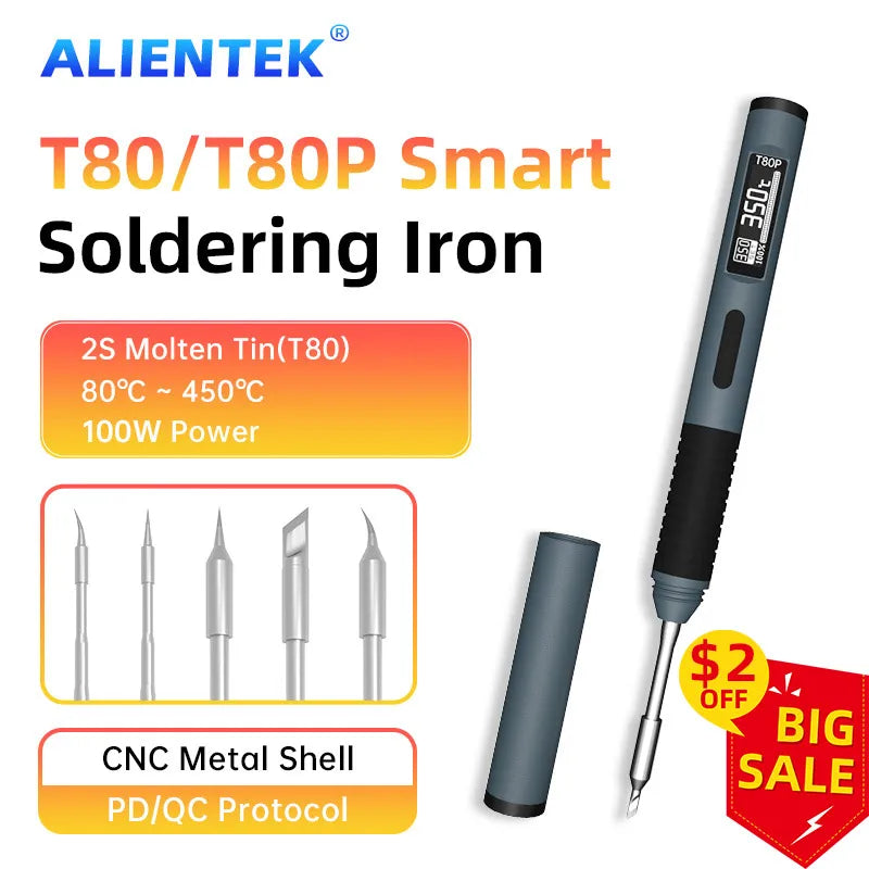 ALIENTEK T80 / T80P Elektrisches Lötkolben-Kit-1