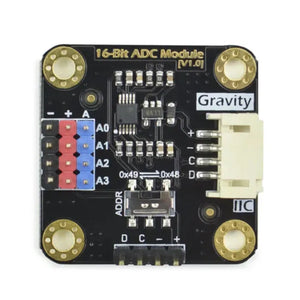 Gravity: I2C ADS1115 16-Bit ADC Module (Arduino & Raspberry Pi Compatible)-1