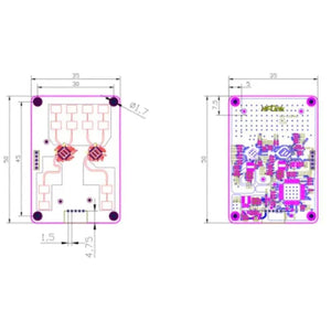 HLK-LD2461 24G 2T4R Menschliche Verfolgungsradarmodul-7
