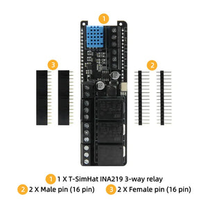 LILYGO T-SimHat CAN RS485 5V Relay Module-3