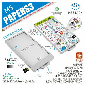 M5PaperS3 ESP32S3-2