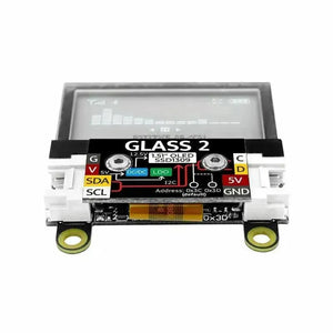 M5Stack Glass 2 Unit w/ 1.51inch Transparent OLED-1