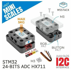 M5Stack Mini-Waagen-Einheit (HX711)-2