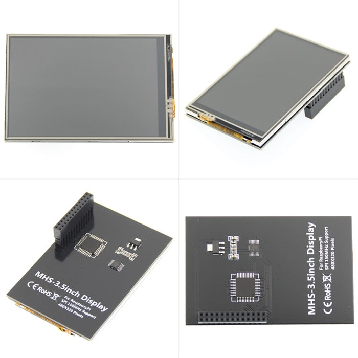 OpenELAB 3,5-Zoll-Touchscreen-Display mit 320 x 480 TFT-LCD für Raspberry Pi 4B 5