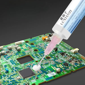 No-Clean-Flussmittel ohne Halogenklebemittel