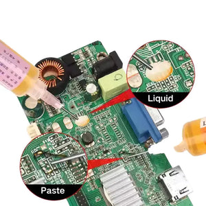 No-Clean-Flussmittel ohne Halogenklebemittel