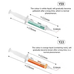 No-Clean-Flussmittel ohne Halogenklebemittel