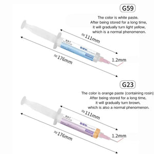 No-Clean-Flussmittel ohne Halogenklebemittel