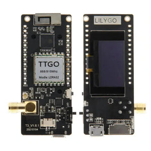 LILYGO LoRa32 V2.1 ESP32 433/868/915 MHz 0,96 Zoll OLED SD-Karte WIFI-Modul-1