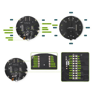 Seeed Studio ReSpeaker XMOS XVF3800 mit XIAO ESP32S3 AI 4-Mikrofon-Array-8