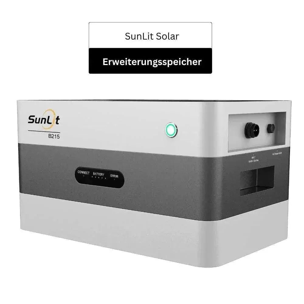SunLit B215 2,15kWh Erweiterungsspeicher für Balkonstromspeicher BK215