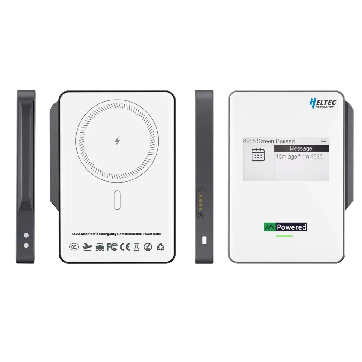 HELTEC MeshPocket Qi2 Magnetische Lade-Powerbank Meshtastic 868Mhz