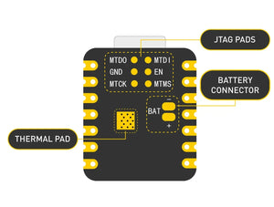 Seeed Studio XIAO ESP32C3 RISC-V Wi-Fi BLE 5.0 Batterieaufladung unterstützt-8