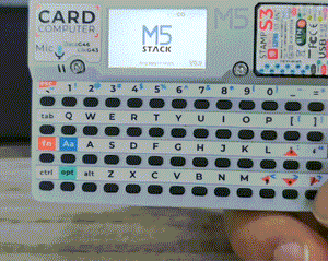M5Stack Cardputer Kit with M5StampS3 1400mAh Battery - OpenELAB