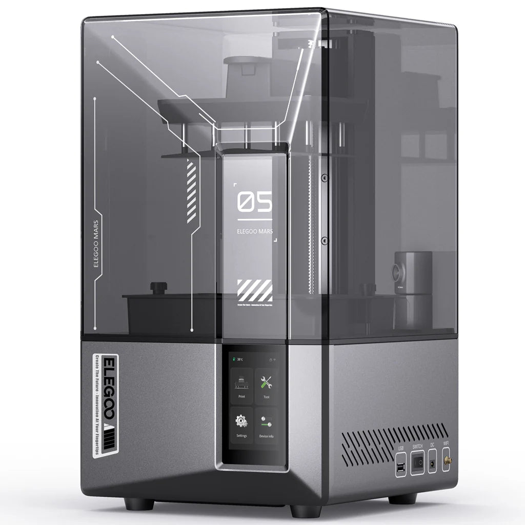 ELEGOO Mars 5 Ultra 9K SLA Resin 3D-Drucker mit KI-Kamera und Schnellverschluss-Design (Pre-sale)