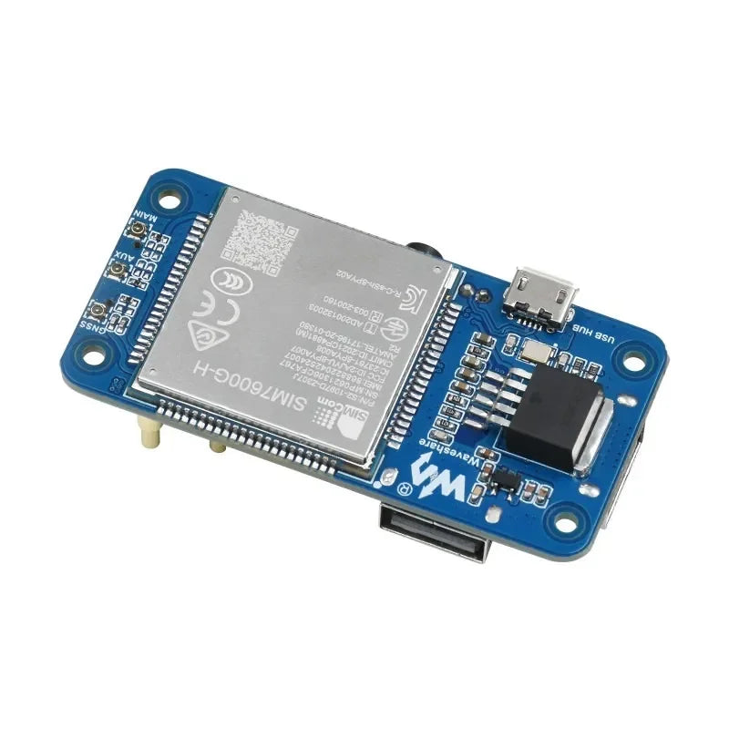Waveshare SIM7600G-H 4G HAT (B) für Raspberry Pi 4G/3G/2G GNSS Positionierung