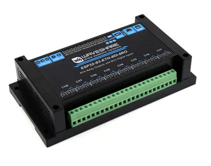 Waveshare Industrie 8-Kanal ESP32-S3 WiFi Relais ETH 8DI 8RO Modul RS485