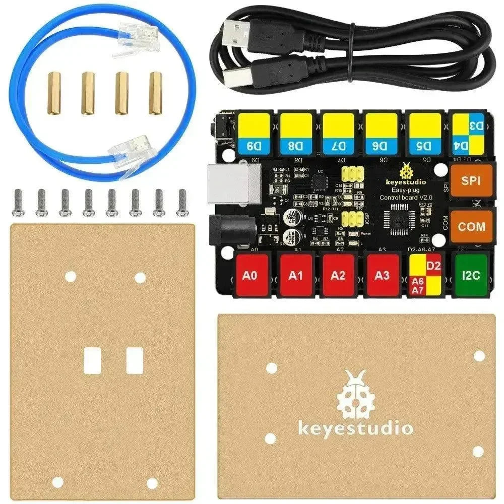 Keyestudio RJ11 EASY Plug Main Control Upgrade Board V2.0 - OpenELAB