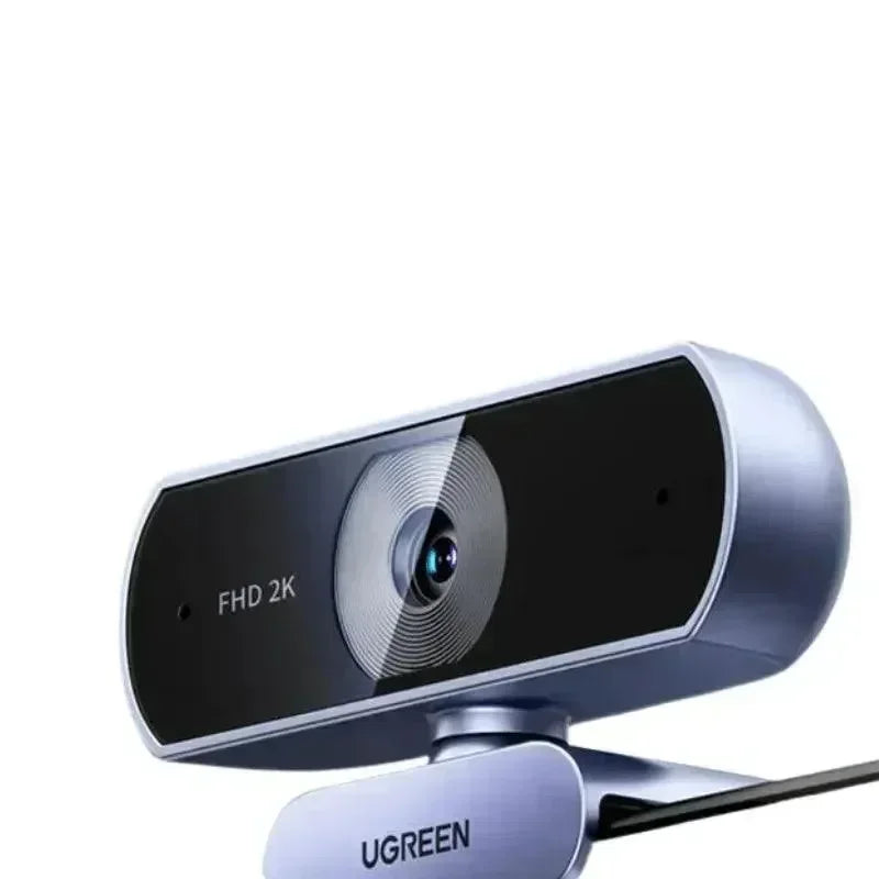 UGREEN 2K Webcam für PC, Full HD 1080p/30fps Webcam, Autofokus & Lichtkorrektur