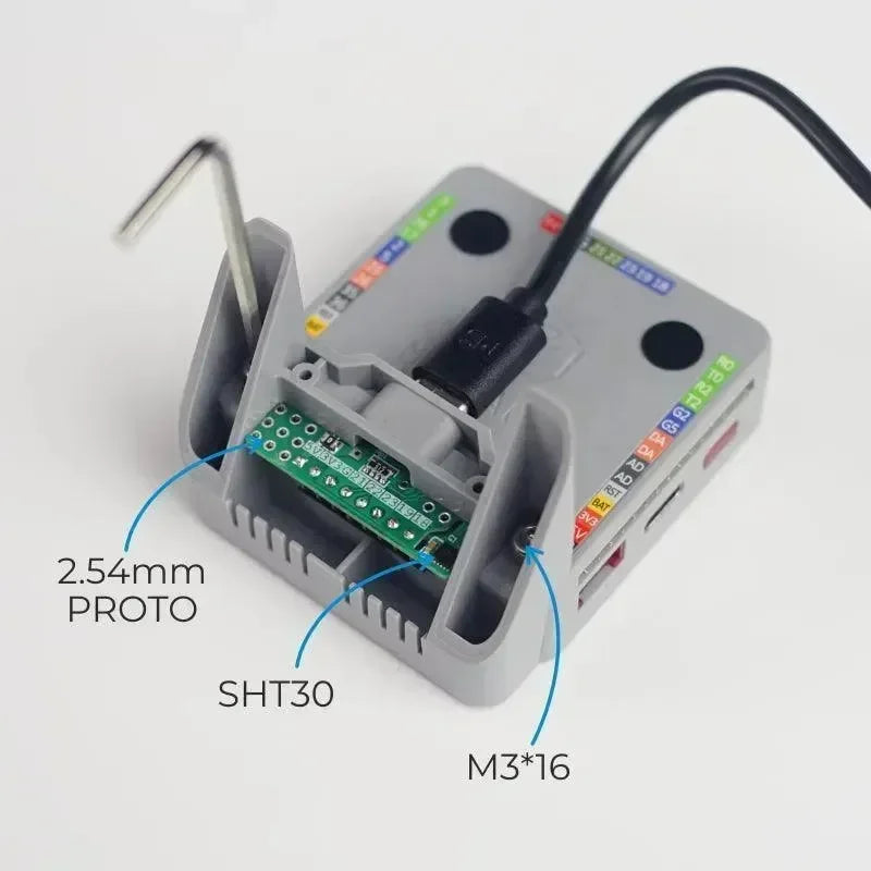 M5stack BTC Stehende Basis für M5 Core mit SHT30