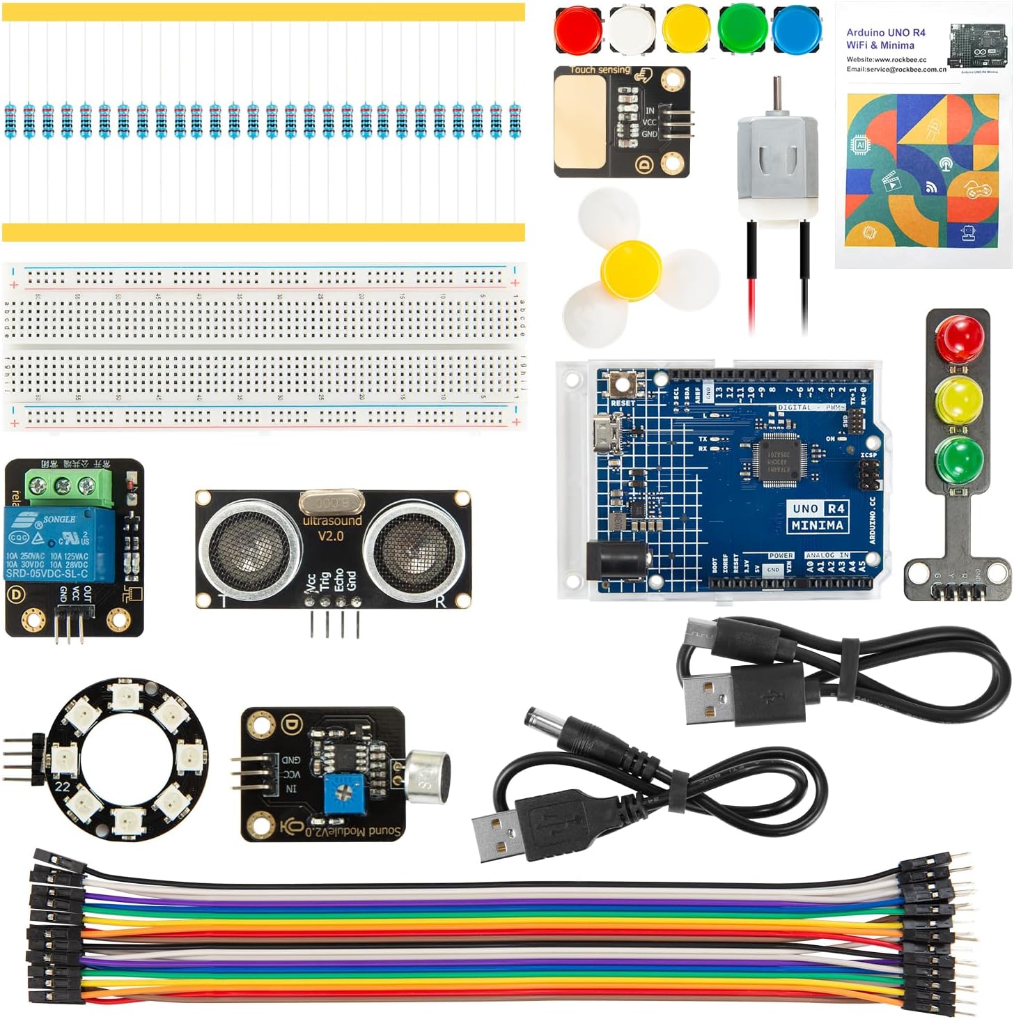 OpenELAB UNO R4 Kit für Arduino Projekte ESP32-S3 WiFi Bluetooth Qwiic