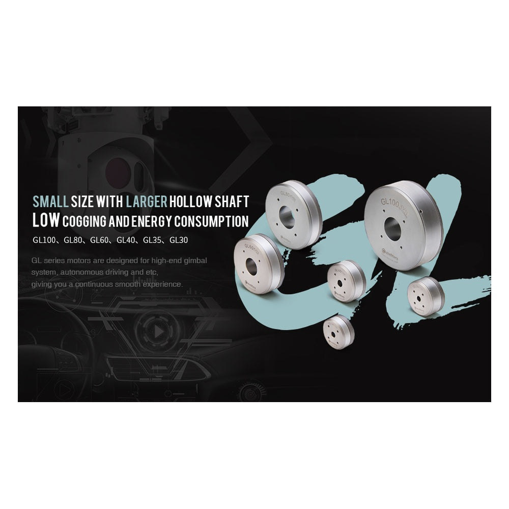 CubeMars GL100 BLDC Gimbal PTZ Motor Encoder Ultraleicht und Kleine Gr ...