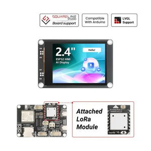 Elecrow CrowPanel Advance 2.4”HMI AI Display for Meshtastic-7
