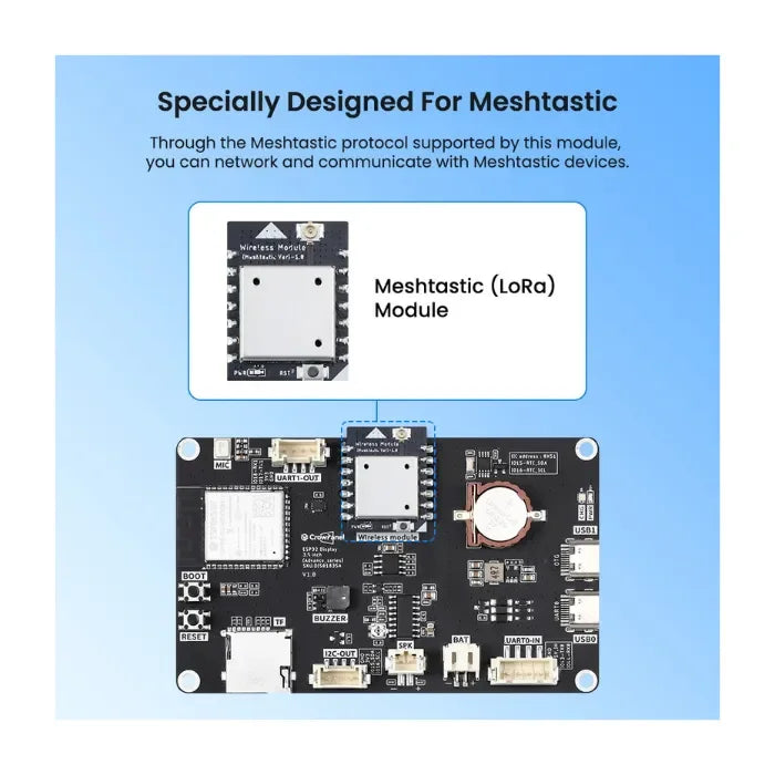 Elecrow CrowPanel Advance 3.5"HMI AI Display for Meshtastic-4