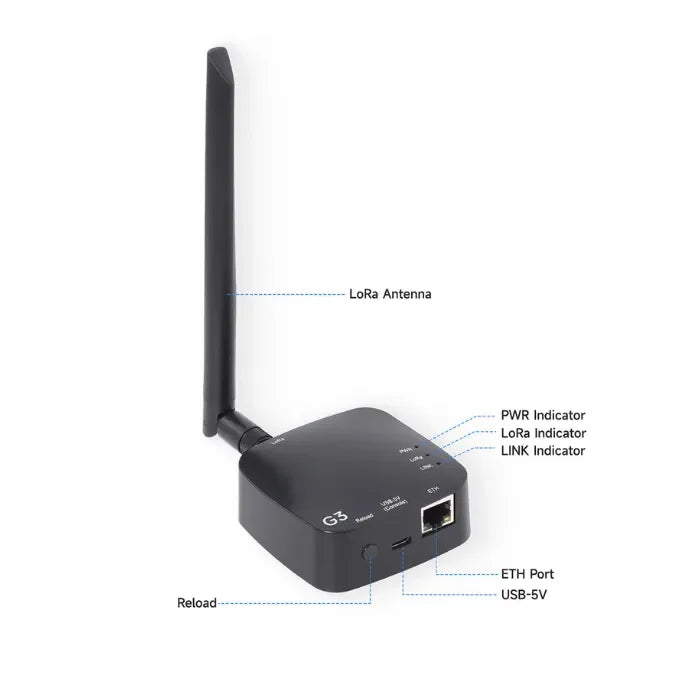 Elecrow ThinkNode G3-Single Channel LoRaWAN Gateway IoT communications-7