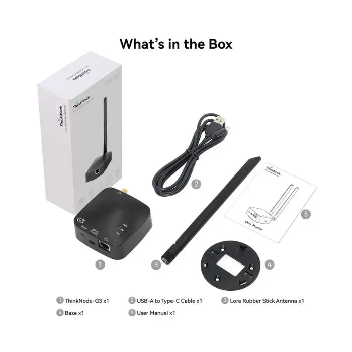Elecrow ThinkNode G3-Single Channel LoRaWAN Gateway IoT communications-8