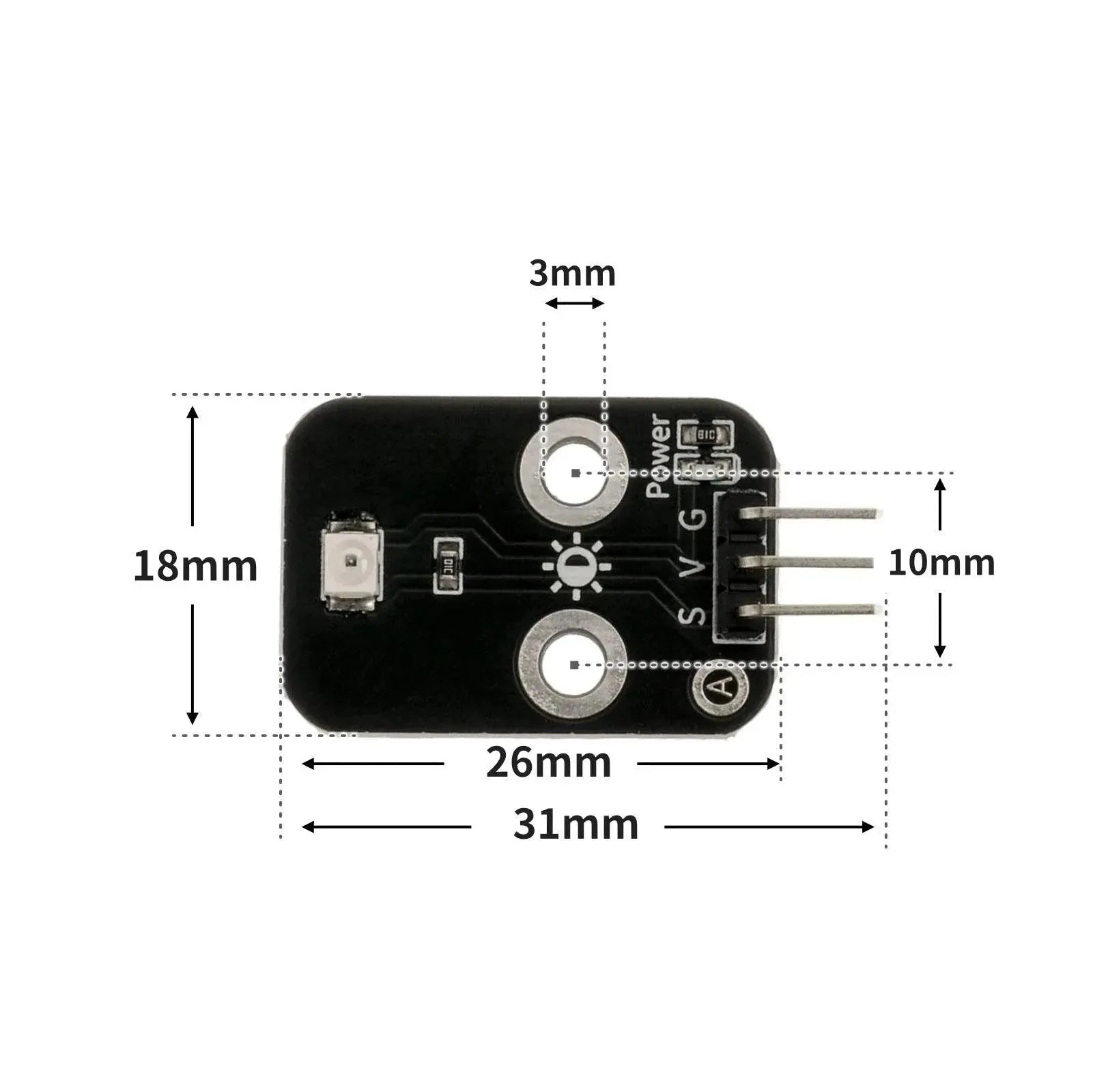 Fotoresistor Umgebungshelligkeitssensor HS-S20B