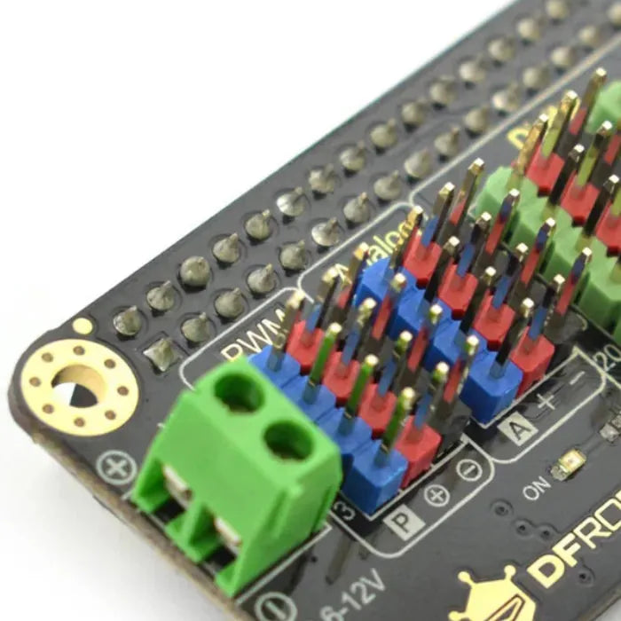 IO Expansion HAT for Raspberry Pi 5 / Zero / Zero W / 4B / 3B+-4