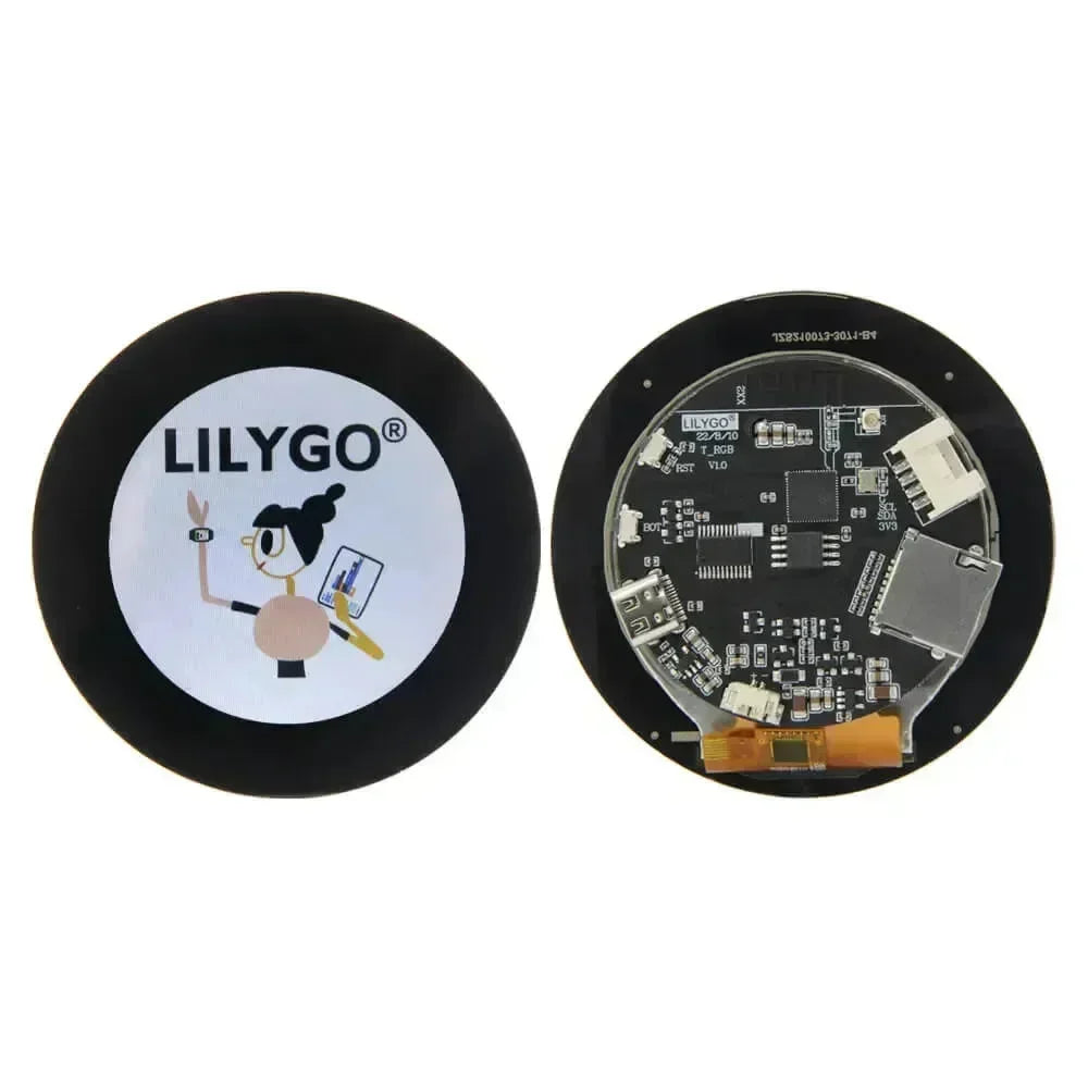 LILYGO T-RGB ESP32-S3 2,1/2,8 Zoll rundes Display Touchscreen-Entwicklungsboard