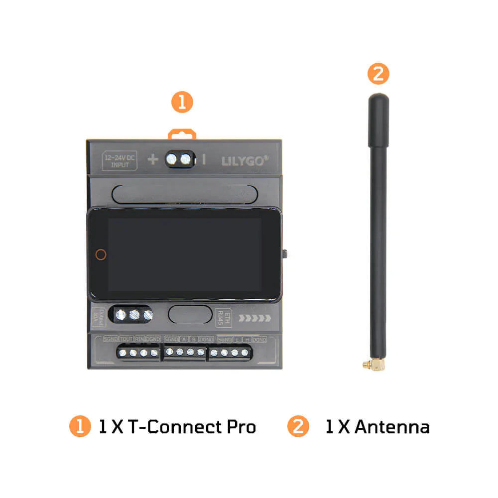 LILYGO T-Connect Pro 2.4Ghz Wi-Fi Bluetooth 5 (LE) LCD LoRa SX1262-7