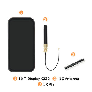 LILYGO T-Display K230 LORA with 4.1 Inch AMOLED Touch Screen & Camera-8
