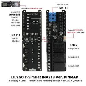 LILYGO T-SimHat CAN RS485 5V Relay Module-6