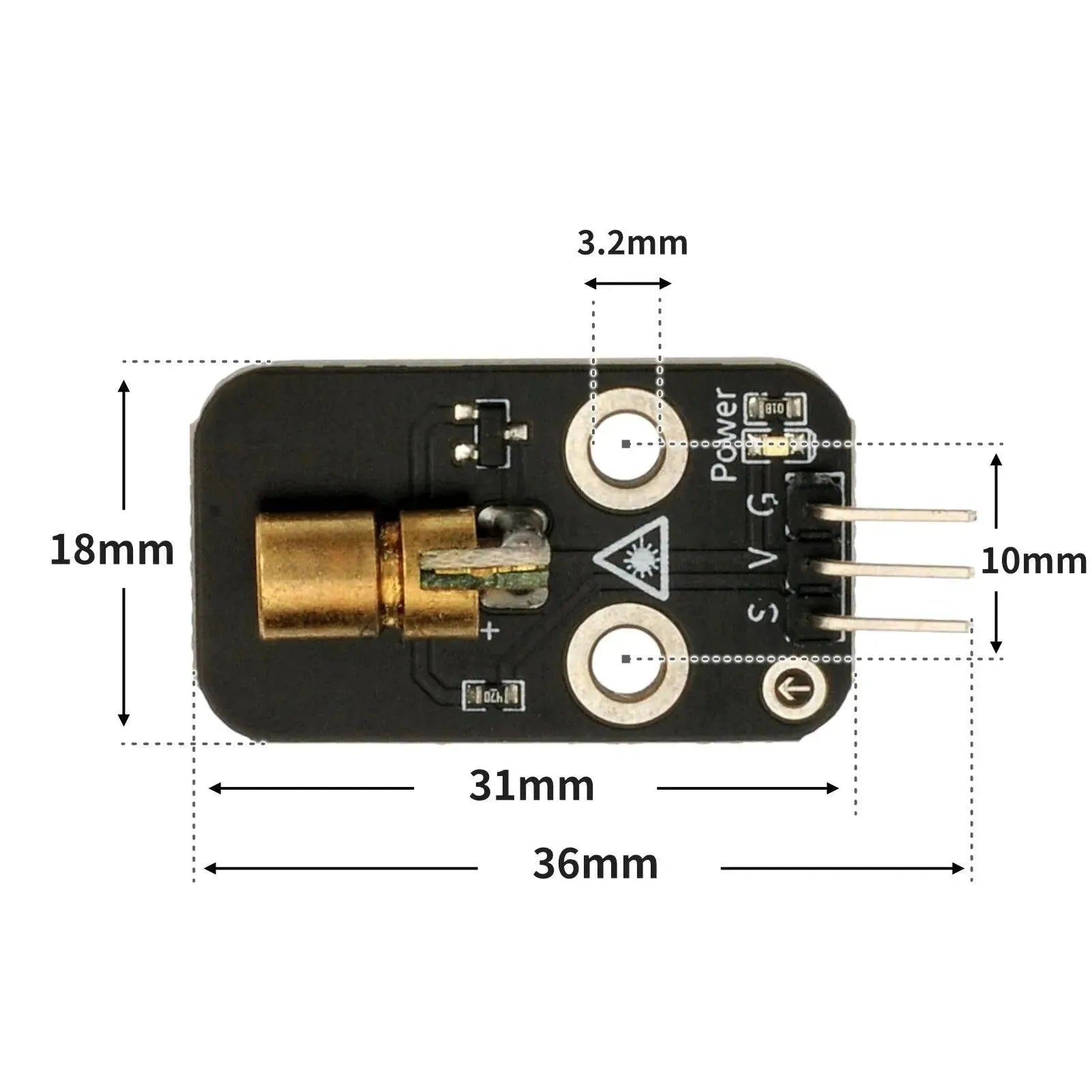 Linear Laser Spotlight Modul-2