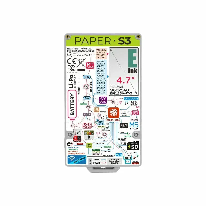 M5PaperS3 ESP32S3-6