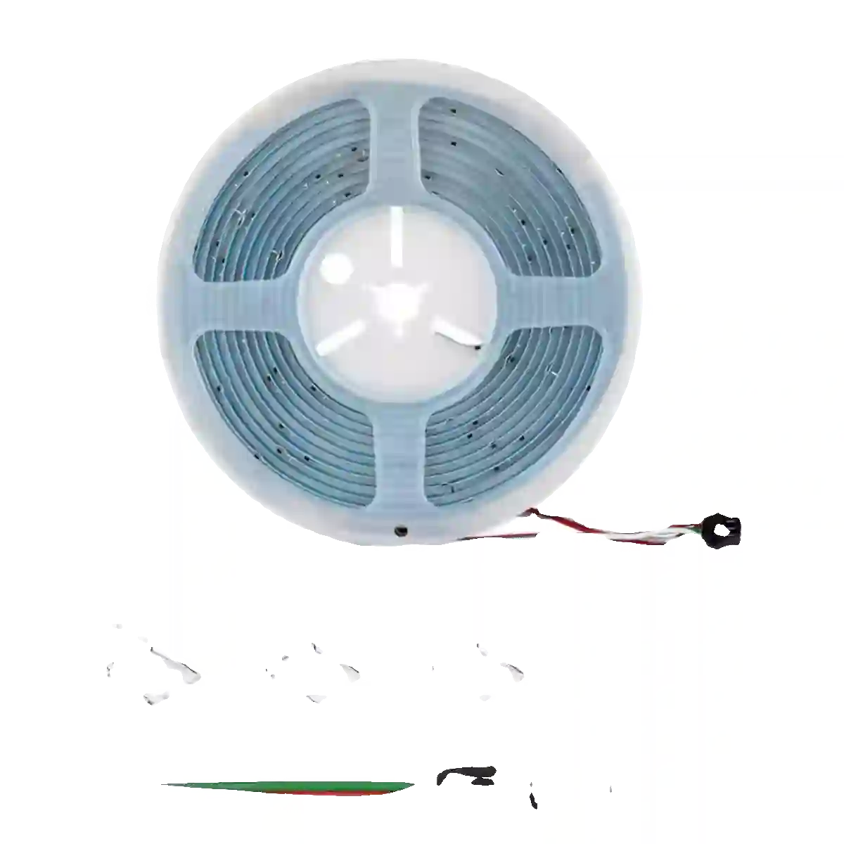 OpenELAB RGBW LED Strip 24V 784 LEDs 10mm Wide 3M COB Flexible Light