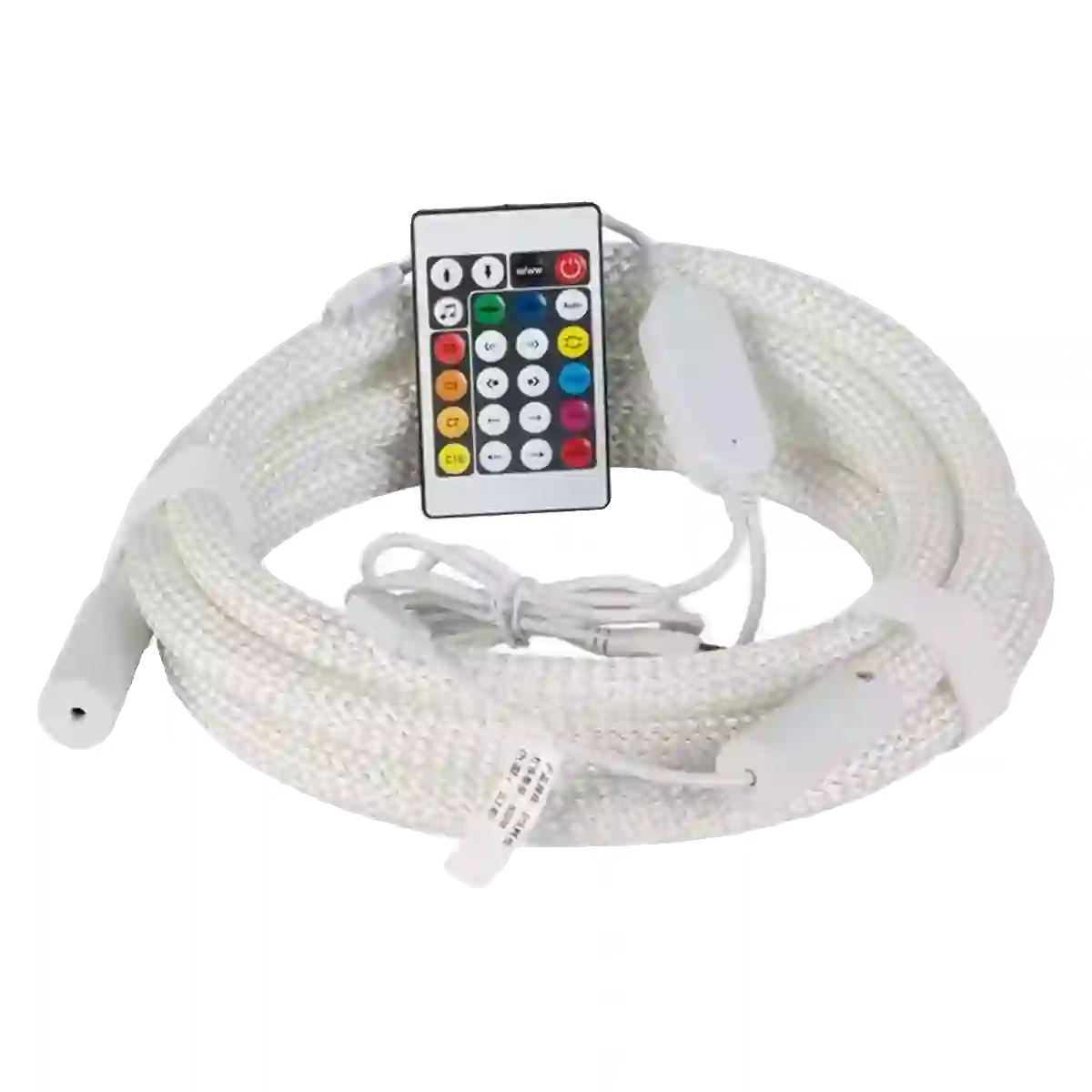 OpenELAB Lighting Flexibler Neon LED Streifen – 360° Stoffschlauchleuchte IP67