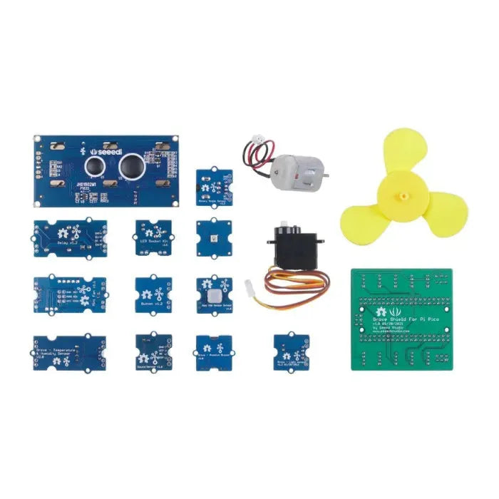 Seeed Studio Grove Starter Kit for Raspberry Pi Pico with Course-3